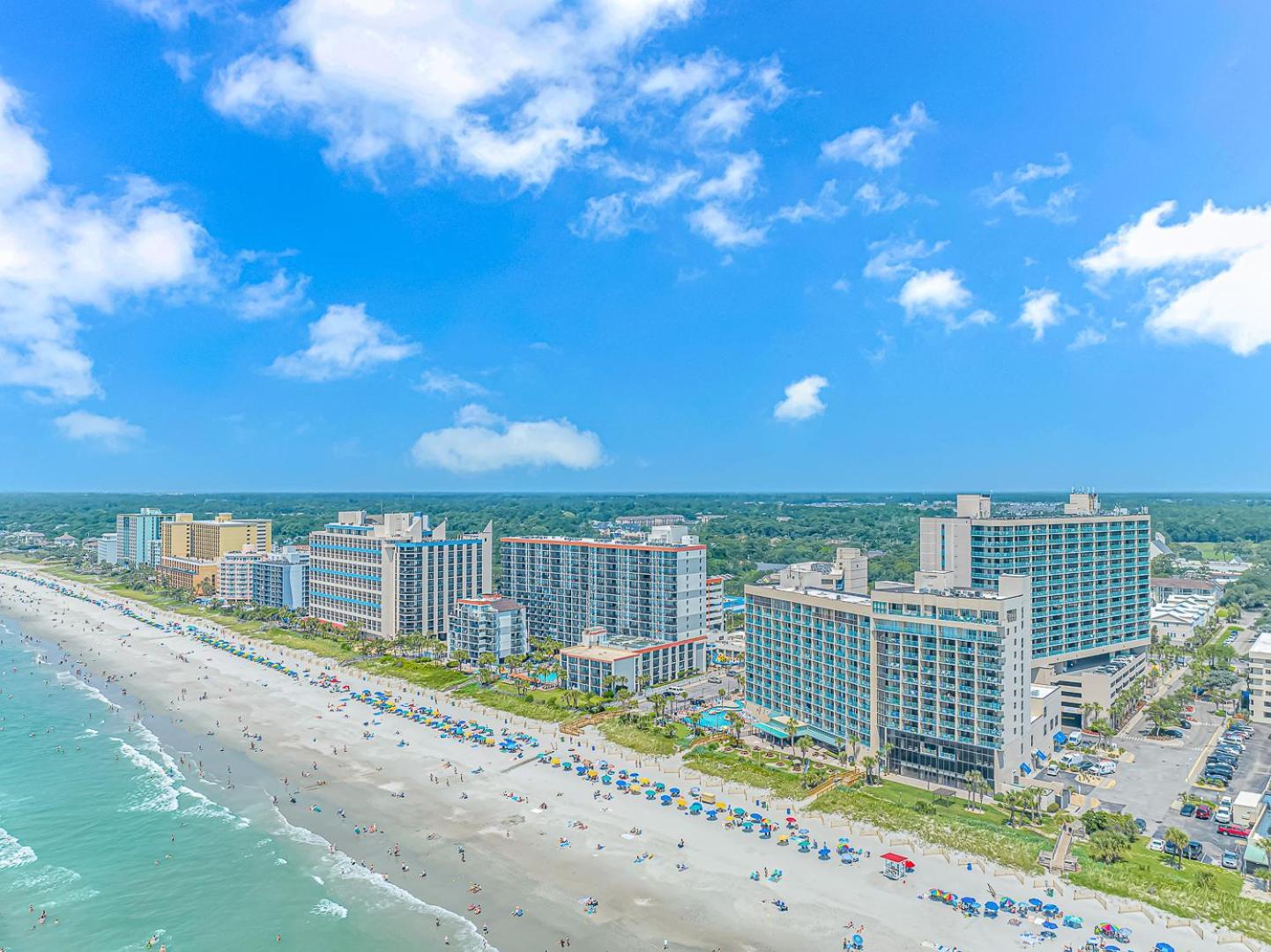 Oceanfront 1 Bedroom Sand Dunes 2626 Sleeps 6 Myrtle Beach Dış mekan fotoğraf