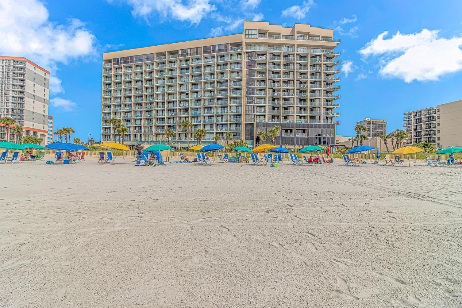 Oceanfront 1 Bedroom Sand Dunes 2626 Sleeps 6 Myrtle Beach Dış mekan fotoğraf
